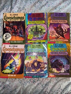 Vintage Goosebumps Books